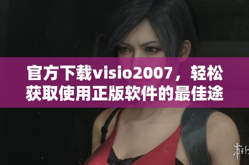 官方下载visio2007，轻松获取使用正版软件的最佳途径和方法