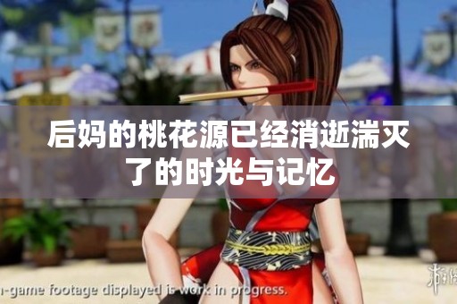 后妈的桃花源已经消逝湍灭了的时光与记忆