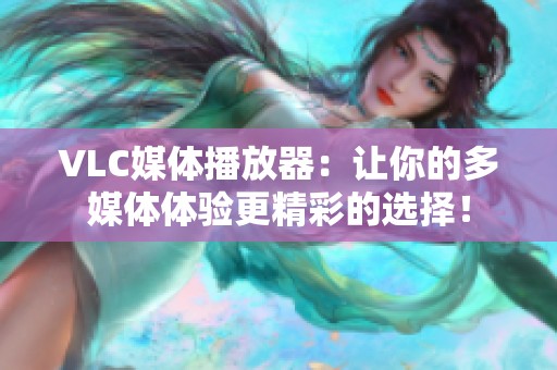 VLC媒体播放器：让你的多媒体体验更精彩的选择！