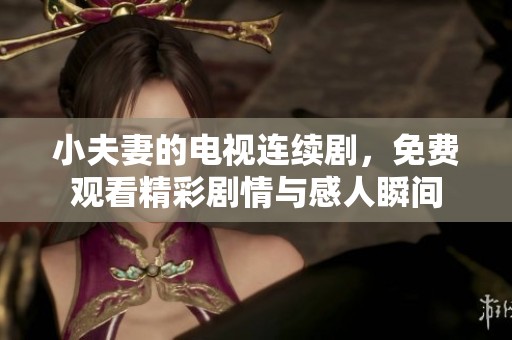 小夫妻的电视连续剧，免费观看精彩剧情与感人瞬间