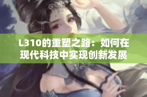 L310的重塑之路：如何在现代科技中实现创新发展