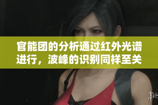 官能团的分析通过红外光谱进行，波峰的识别同样至关重要