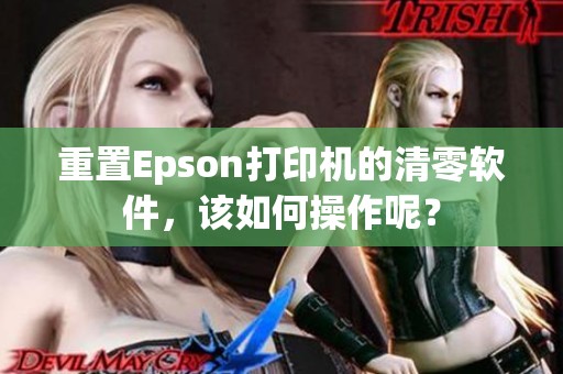 重置Epson打印机的清零软件，该如何操作呢？