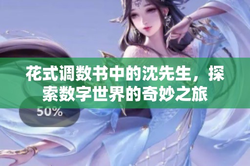 花式调数书中的沈先生，探索数字世界的奇妙之旅