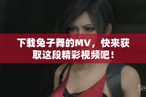 下载兔子舞的MV，快来获取这段精彩视频吧！