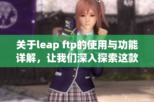 关于leap ftp的使用与功能详解，让我们深入探索这款工具的魅力所在