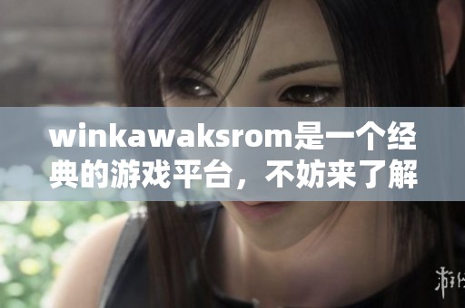 winkawaksrom是一个经典的游戏平台，不妨来了解一下它的独特魅力！