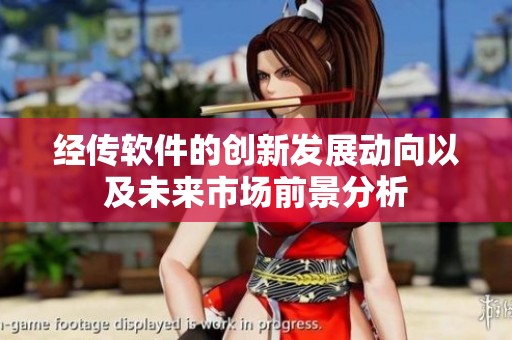 经传软件的创新发展动向以及未来市场前景分析