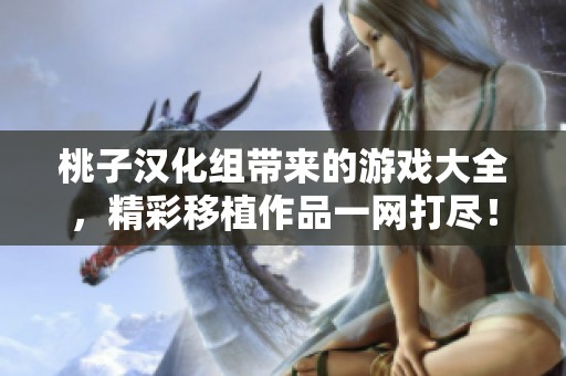 桃子汉化组带来的游戏大全，精彩移植作品一网打尽！