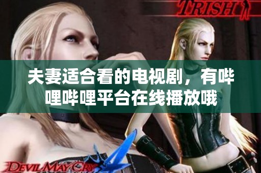 夫妻适合看的电视剧，有哔哩哔哩平台在线播放哦