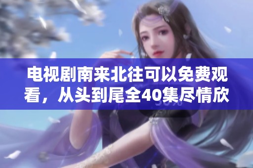 电视剧南来北往可以免费观看，从头到尾全40集尽情欣赏