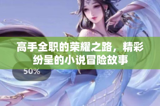 高手全职的荣耀之路，精彩纷呈的小说冒险故事