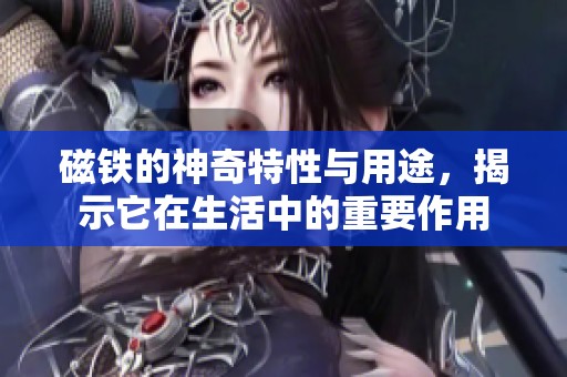 磁铁的神奇特性与用途，揭示它在生活中的重要作用