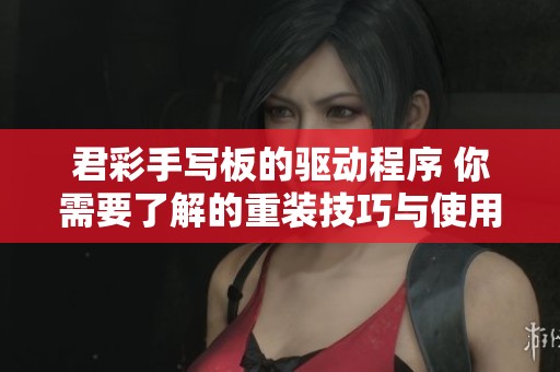 君彩手写板的驱动程序 你需要了解的重装技巧与使用方法