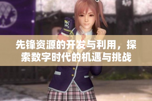 先锋资源的开发与利用，探索数字时代的机遇与挑战