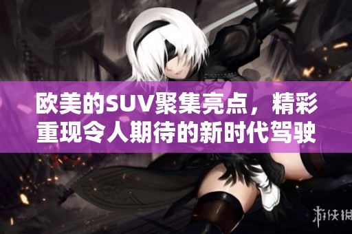 欧美的SUV聚集亮点，精彩重现令人期待的新时代驾驶体验