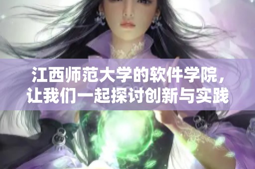 江西师范大学的软件学院，让我们一起探讨创新与实践的结合之路
