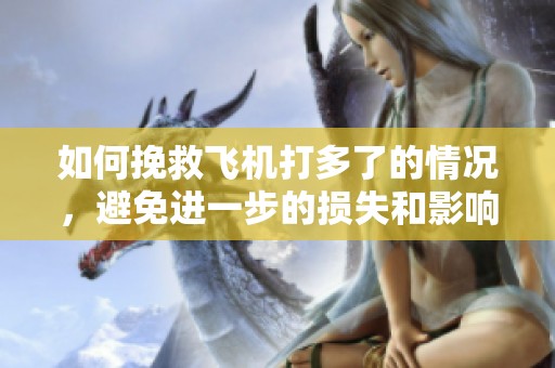 如何挽救飞机打多了的情况，避免进一步的损失和影响