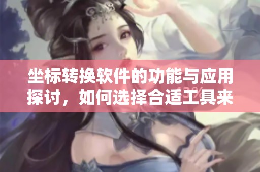 坐标转换软件的功能与应用探讨，如何选择合适工具来提升效率