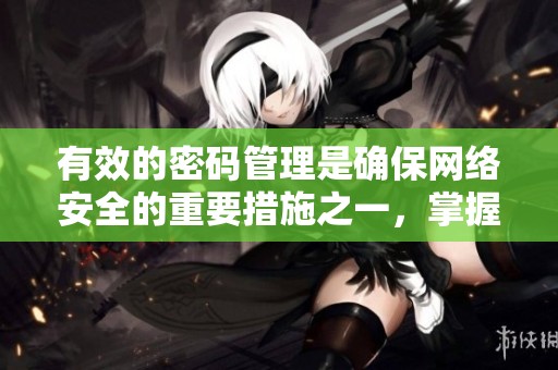 有效的密码管理是确保网络安全的重要措施之一，掌握密码管理技巧至关重要