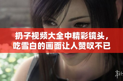 扔子视频大全中精彩镜头，吃雪白的画面让人赞叹不已
