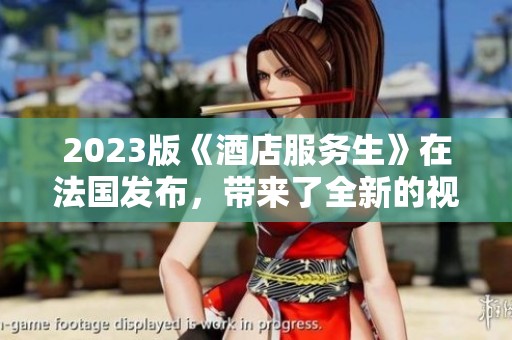 2023版《酒店服务生》在法国发布，带来了全新的视角与体验