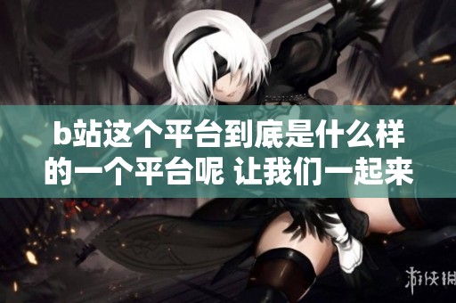 b站这个平台到底是什么样的一个平台呢 让我们一起来探讨一下吧