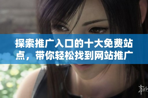 探索推广入口的十大免费站点，带你轻松找到网站推广的最佳方式