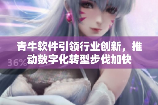 青牛软件引领行业创新，推动数字化转型步伐加快