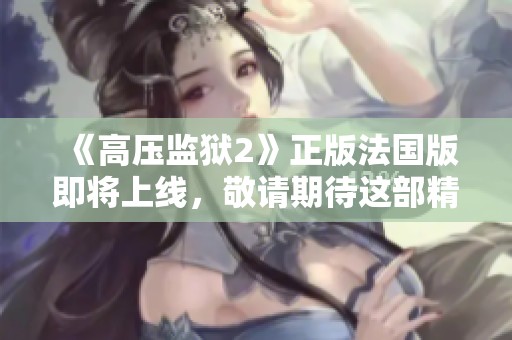 《高压监狱2》正版法国版即将上线，敬请期待这部精彩作品