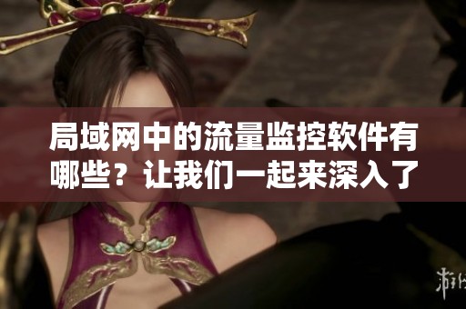 局域网中的流量监控软件有哪些？让我们一起来深入了解一下吧！
