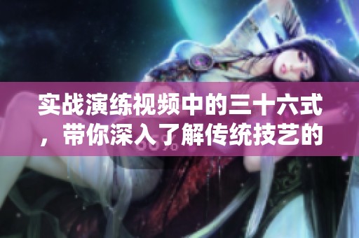 实战演练视频中的三十六式，带你深入了解传统技艺的魅力与应用