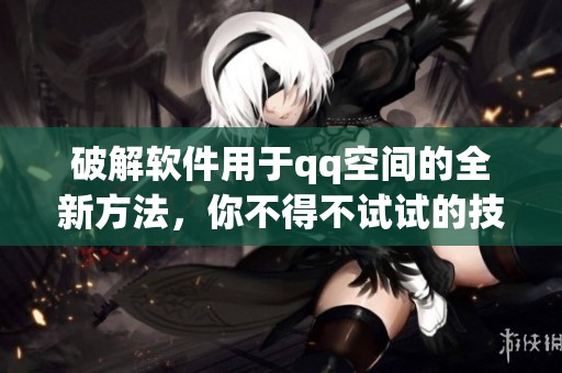破解软件用于qq空间的全新方法，你不得不试试的技巧与工具！