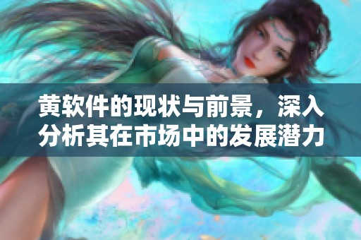 黄软件的现状与前景，深入分析其在市场中的发展潜力