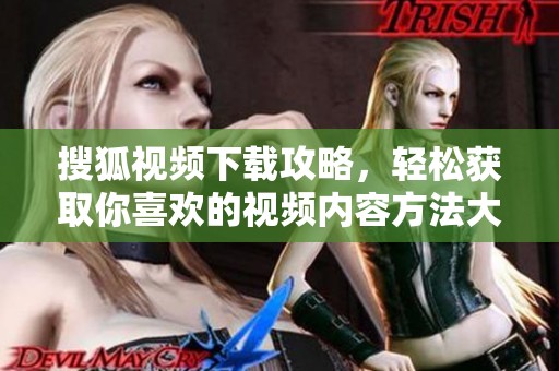 搜狐视频下载攻略，轻松获取你喜欢的视频内容方法大全