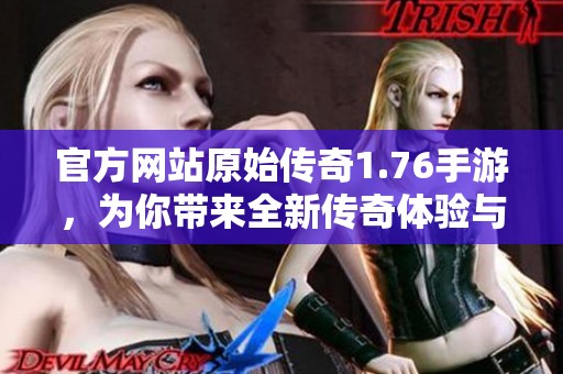 官方网站原始传奇1.76手游，为你带来全新传奇体验与乐趣。