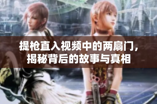 提枪直入视频中的两扇门，揭秘背后的故事与真相
