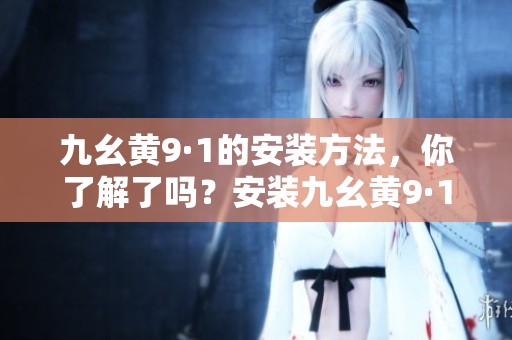 九幺黄9·1的安装方法，你了解了吗？安装九幺黄9·1前需注意的事项。