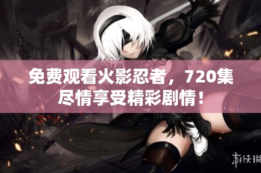 免费观看火影忍者，720集尽情享受精彩剧情！