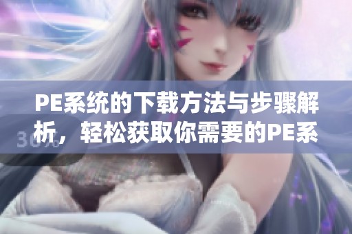 PE系统的下载方法与步骤解析，轻松获取你需要的PE系统下载资源