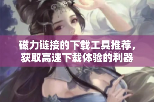磁力链接的下载工具推荐，获取高速下载体验的利器