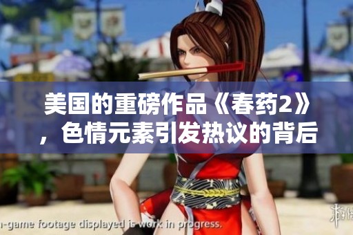 美国的重磅作品《春药2》，**元素引发热议的背后揭示了什么