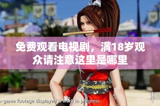 免费观看电视剧，满18岁观众请注意这里是哪里