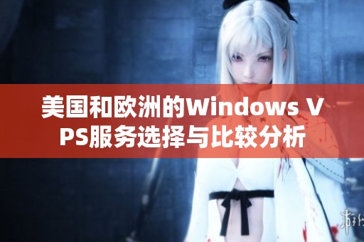 美国和欧洲的Windows VPS服务选择与比较分析