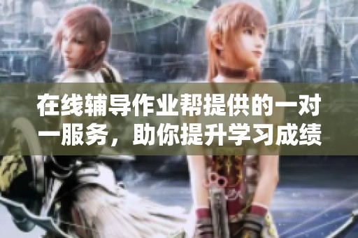 在线辅导作业帮提供的一对一服务，助你提升学习成绩与效率