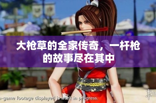 大枪草的全家传奇，一杆枪的故事尽在其中