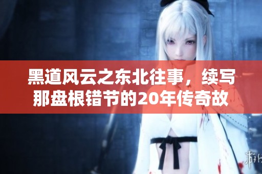 黑道风云之东北往事，续写那盘根错节的20年传奇故事