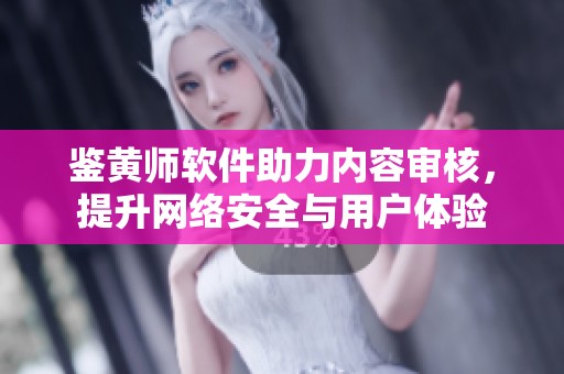 鉴黄师软件助力内容审核，提升网络安全与用户体验