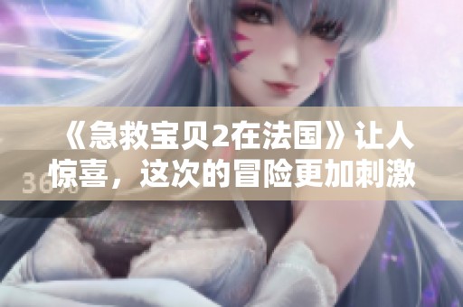 《急救宝贝2在法国》让人惊喜，这次的冒险更加刺激和感人！