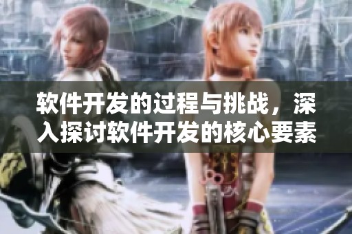 软件开发的过程与挑战，深入探讨软件开发的核心要素与技巧